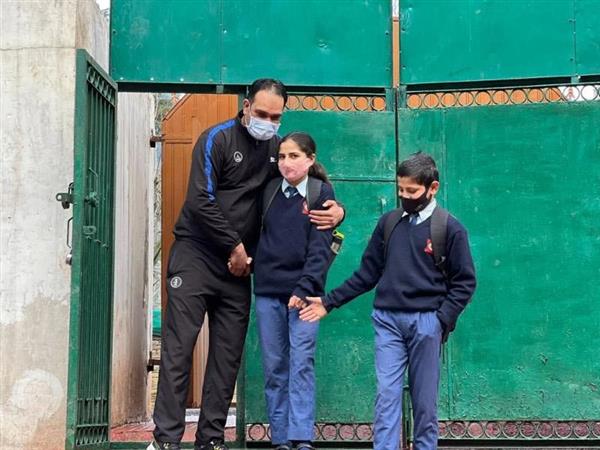 School Reopening Cermony at AGS Boniyar
